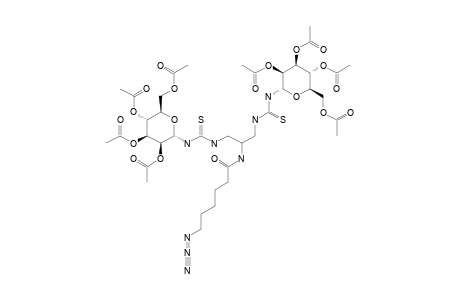 6-AZIDO-N-[BIS-[3-(2,3,4,6-TETRA-O-ACETYL-ALPHA-D-MANNOPYRANOSYL)-THIOUREIDOMETHYL]-METHYL]-HEXANAMIDE