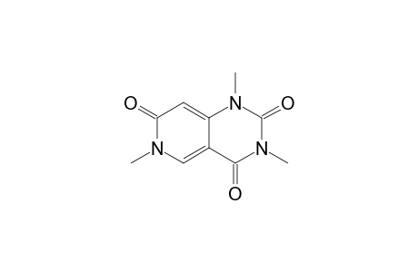 1,3,6-Trimethyl-2,4,7-trioxo-1,3,6-trihydropyrido[5,6-c](1,3)-pyrimidine