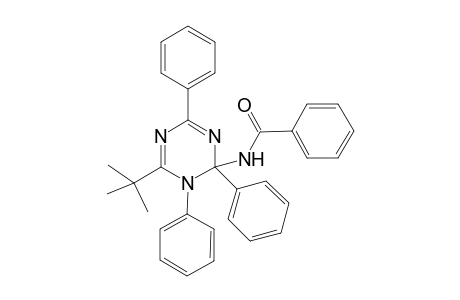 N-(6-tert-Butyl-1,2,4-triphenyl-1,2-dihydro-1,3,5-triazin-2-ylbenzamide