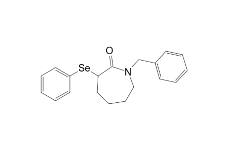 1-(Phenylmethyl)-3-(phenylseleno)-2-azepanone