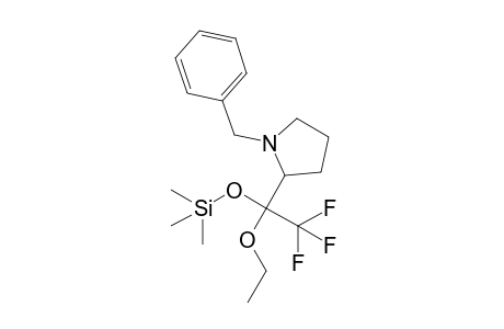 [1-(1-benzylpyrrolidin-2-yl)-1-ethoxy-2,2,2-trifluoro-ethoxy]-trimethyl-silane