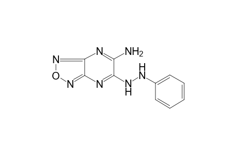 5-(2-phenylhydrazino)-[1,2,5]oxadiazolo[3,4-b]pyrazin-6-amine