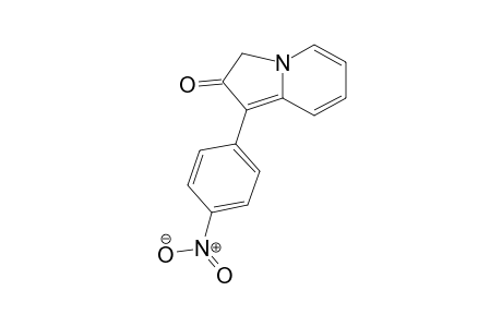 2(3H)-indolizinone, 1-(4-nitrophenyl)-