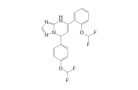 [1,2,4]triazolo[1,5-a]pyrimidine, 5-[2-(difluoromethoxy)phenyl]-7-[4-(difluoromethoxy)phenyl]-4,7-dihydro-
