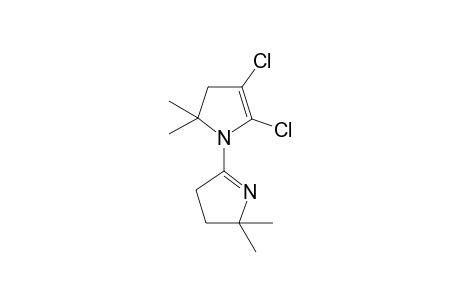 2,3-Dichloro-5,5-dimethyl-1-(5',5'-dimethyl-delta1'-pyrrolin-2'-yl)-delta-2-pyrroline