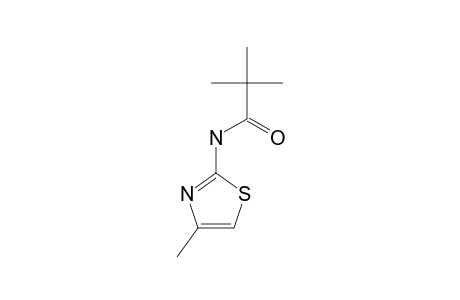 N-(4-methyl-2-thiazolyl)pivalamide