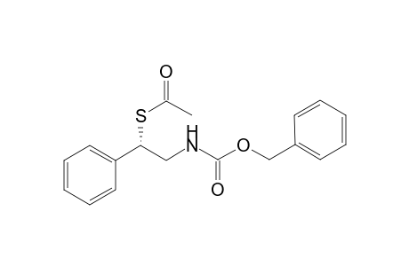 (S)-2-(Benzyloxycarbonyl)amino-1-phenylethylThioacetate