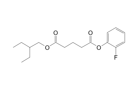 Glutaric acid, 2-fluorophenyl 2-ethylbutyl ester