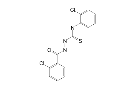 1-(o-chlorobenzoyl)-4-(o-chlorophenyl)-3-thiosemicarbazide