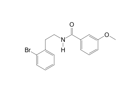 N-[2-(2-Bromophenyl)ethyl]-3-methoxybenzamide