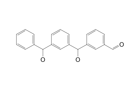 3-[3'-(.alpha.-Hydroxybenzyl)-.alpha.-hydroxybenzyl]-benzaldehyde