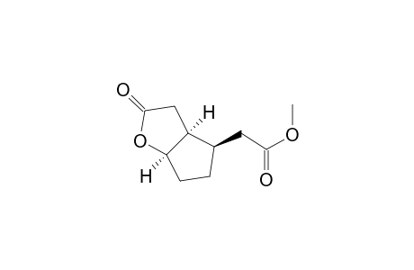 2H-Cyclopenta[b]furan-4-acetic acid, hexahydro-2-oxo-, methyl ester, (3a.alpha.,4.beta.,6a.alpha.)-