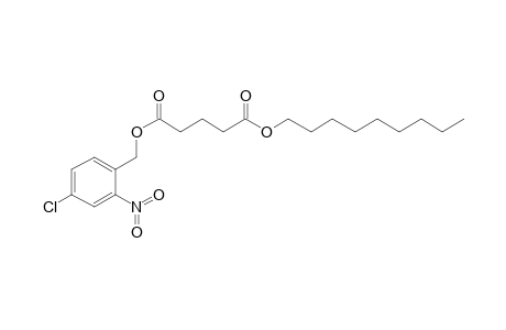 Glutaric acid, 2-nitro-4-chlorobenzyl nonyl ester