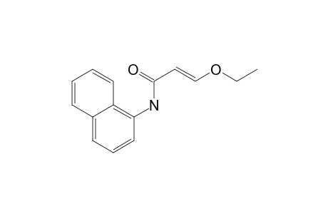 N-[(E)-3-Ethoxyprop-2-enoyl]-1-naphthamide