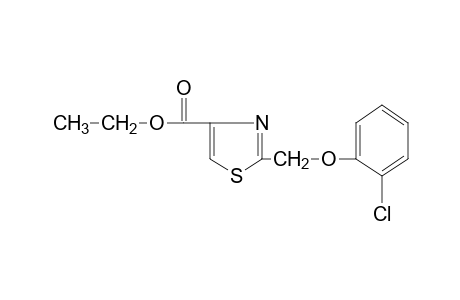 2-[(o-(chlorophenoxy)methyl]-4-thiazolecarboxylic acid, ethyl ester