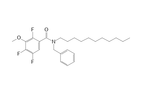 Benzamide, 3-methoxy-2,4,5-trifluoro-N-benzyl-N-undecyl-