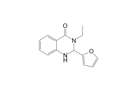 3-Ethyl-2-(2-furyl)-2,3-dihydroquinazolin-4(1H)-one