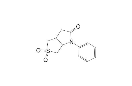 5,5-Dioxo-1-phenyl-hexahydro-5.lambda.(6)-thieno[3,4-b]pyrrol-2-one