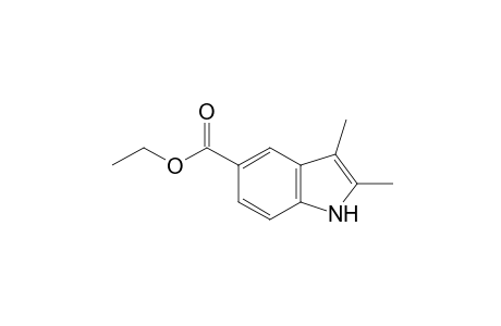 2,3-dimethylindole-5-carboxylic acid, ethyl ester