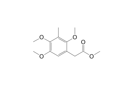 2-(2,4,5-trimethoxy-3-methyl-phenyl)acetic acid methyl ester