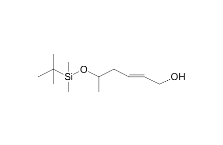 2-Hexen-1-ol, 5-[[(1,1-dimethylethyl)dimethylsilyl]oxy]-, (E)-(.+-.)-
