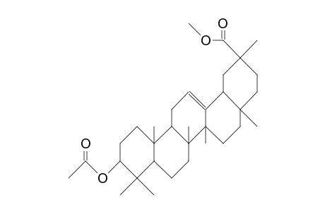 Methyl 3b-acetoxy-18.beta.-olean-12-en-29-oate