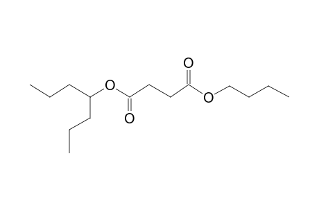 Succinic acid, butyl 4-heptyl ester