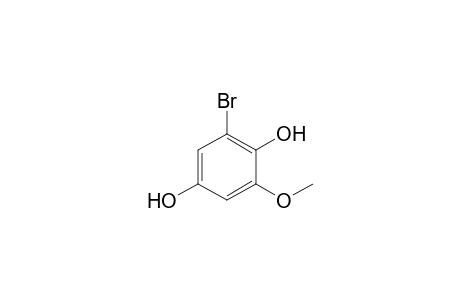 2-Bromo-6-methoxybenzene-1,4-diol