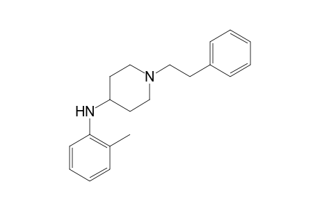 N-(2-Methylphenyl)-1-(2-phenylethyl)piperidin-4-amine