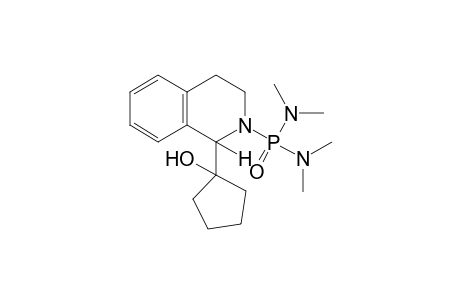 2-[bis(dimethylamino)phosphinyl]-1-(1-hydroxycyclopentyl)-1,2,3,4-tetrahydroisoquinoline