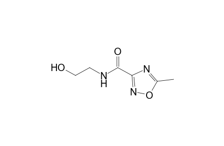 N-(2-Hydroxy-ethyl)-5-methyl-1,2,4-oxadiazole-3-carboxamide