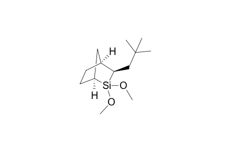 2,2-Dimethoxy-exo-3-neopentyl-2-silabicyclo[2.2.1]heptane