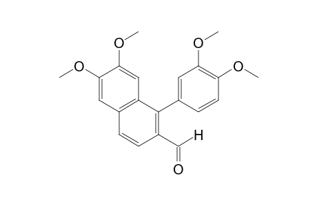 6,7-Dimethoxy-1-(3,4-dimethoxyphenyl)-2-naphthaldehyde