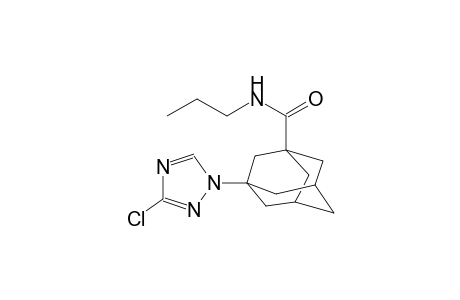 3-(3-chloro-1H-1,2,4-triazol-1-yl)-N-propyl-1-adamantanecarboxamide