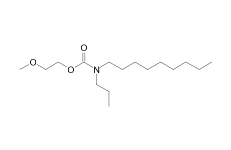 Carbonic acid, monoamide, N-propyl-N-nonyl-, 2-methoxyethyl ester