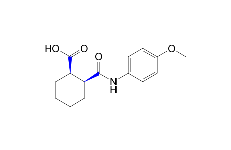 cis-2-[(p-methoxyphenyl)carbamoyl]cyclohexanecarboxylic acid
