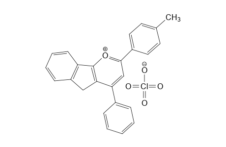 4-phenyl-2-p-tolyl-5H-indeno[1,2-b]pyrylium perchlorate
