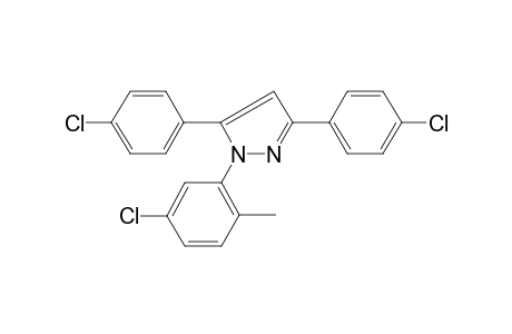1-(5-Chloro-2-methyl-phenyl)-3,5-bis-(4-chloro-phenyl)-1H-pyrazole