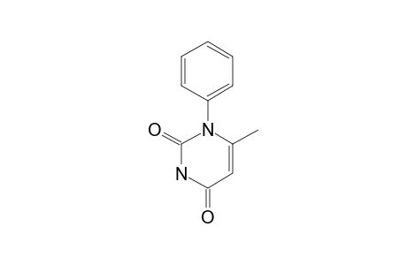 2,4(1H,3H)-Pyrimidinedione, 6-methyl-1-phenyl-