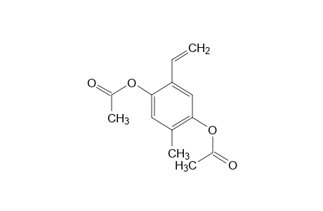 2-METHYL-5-VINYLHYDROQUINONE, DIACETATE