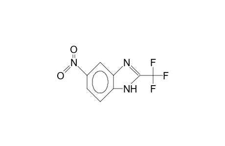 2-Trifluoromethyl-5(6)-nitro-benzimidazole