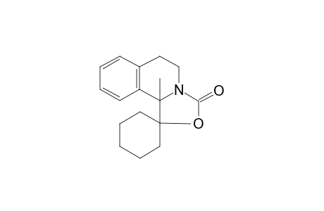 10b'-methyl-6',10b'-dihydro-3'H,5'H-spiro[cyclohexane-1,1'-oxazolo[4,3-a]isoquinolin]-3'-one