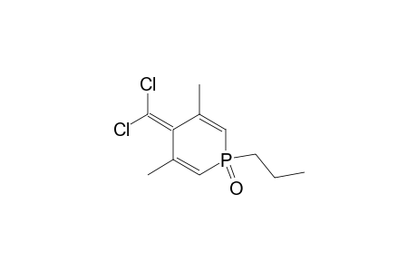 4-(dichloromethylene)-3,5-dimethyl-1-propyl-phosphorin 1-oxide