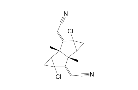 4,9-Dichloro-5,10-bis(cyanomethylene)-1,6-dimethyltetracyclo[4.4.0.0(2,4).0(7,9)]decane