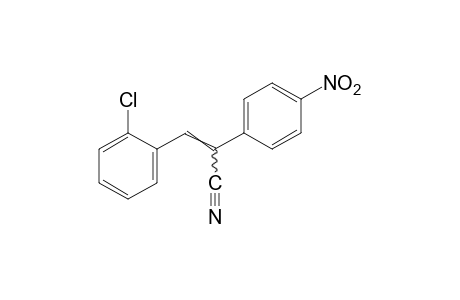 3-(o-chlorophenyl)-2-(p-nitrophenyl)acrylonitrile