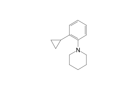 1-(2-cyclopropylphenyl)piperidine