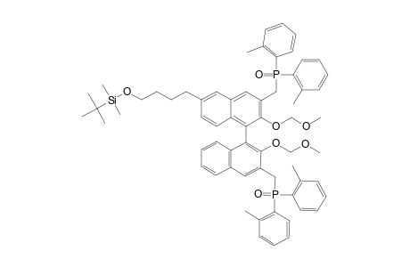 (S)-6-[4-(TERT.-BUTYLDIMETHYLSILANYLOXY)-BUTYL]-3,3'-BIS-[(DI-O-TOLYLPHOSPHINOYL)-METHYL]-2,2'-BIS-(METHOXYMETHYLOXY)-1,1'-BINAPHTHYL