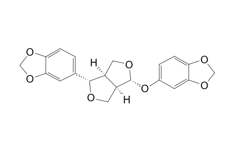 5-(((1R,3ar,4S,6ar)-4-(benzo[D][1,3]dioxol-5-yl)hexahydrofuro[3,4-C]furan-1-yl)oxy)benzo[D][1,3]dioxole