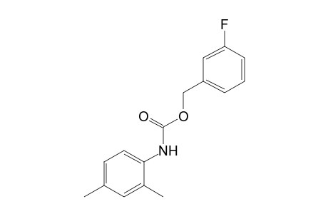2,4-dimethylcarbanilic acid, m-fluorobenzyl ester