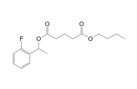 Glutaric acid, butyl 1-(2-fluorophenyl)ethyl ester